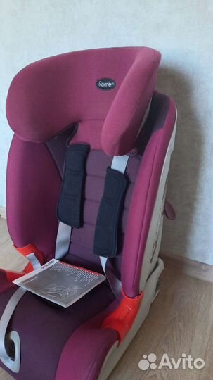 Детское автокресло 9 до 36 кг britax romer isofix
