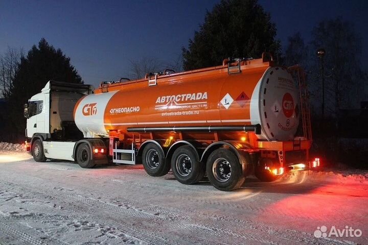 Полуприцеп бензовоз GT7 ППЦ-28, 2023