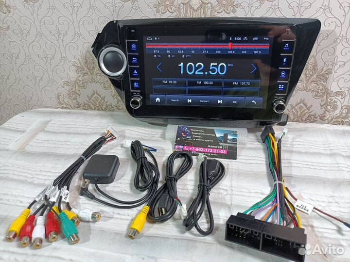 Магнитола Kia Rio 3 android новая