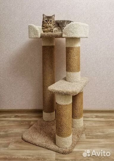 Когтеточки и домики для кошек