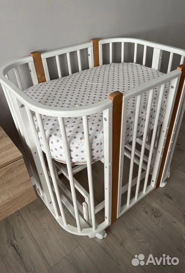 Детская кроватка трансформер новая