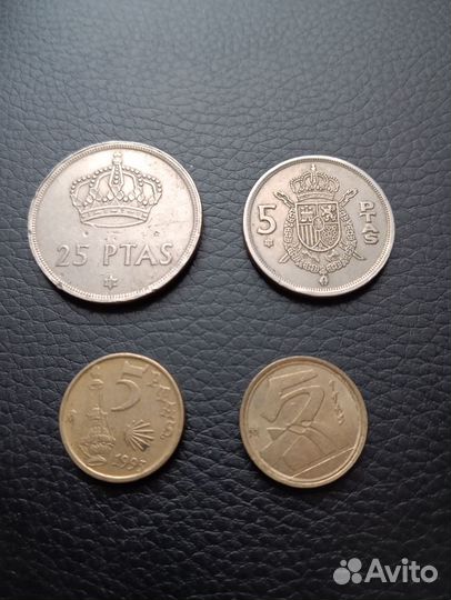 Монеты. Испания