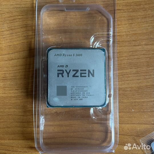 Процессор amd ryzen 5 3600 box