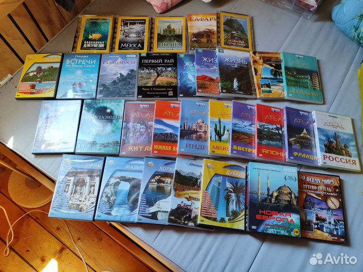Dvd диски коллекция, путешествия