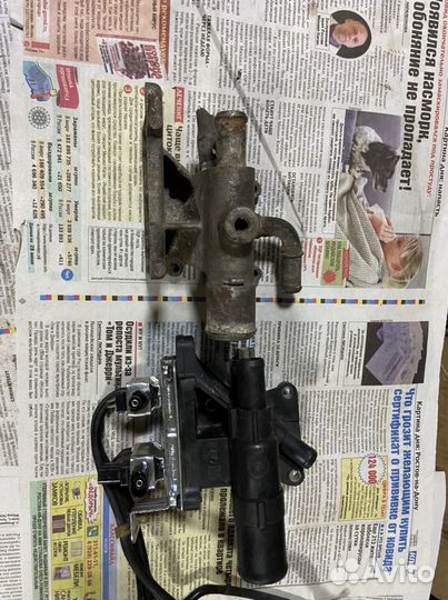 Тройник / фланец / корпус системы охлаждения Mazda