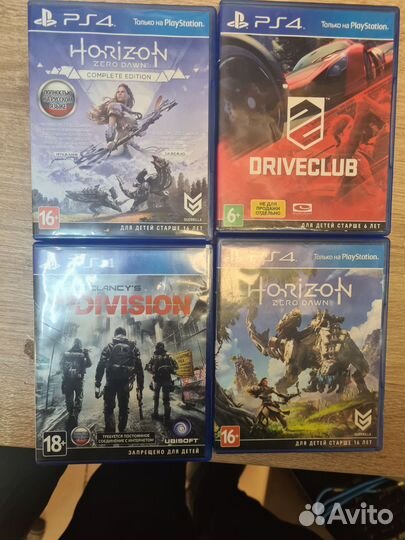 Диски PS4 vs PS3