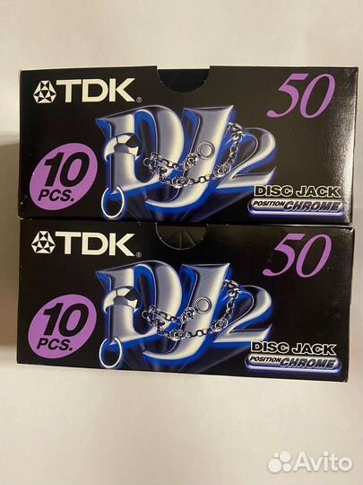 Аудиокассета TDK DJ 50