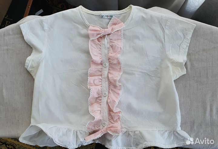 Блузки для девочки 150 (2 шт.пакетом)