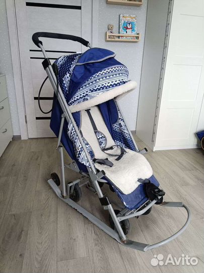 Коляска санки, санки