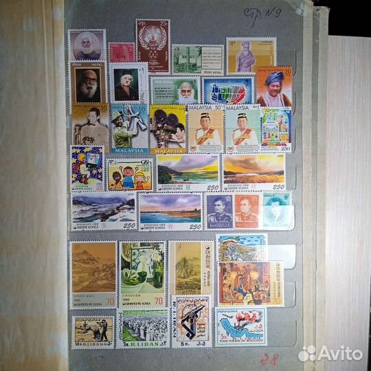 Марки разных стран