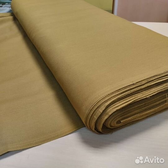 Ткань диагональ хаки