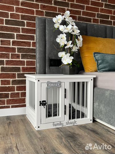 Интерьерная клетка для собак