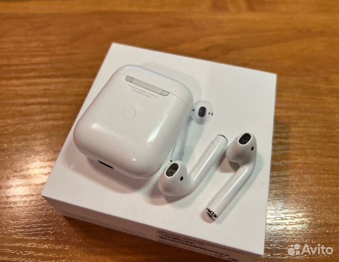 Оригинал Airpods 2 левый/правый/кейс