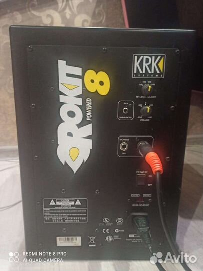Студийные мониторы KRK Rockit 8