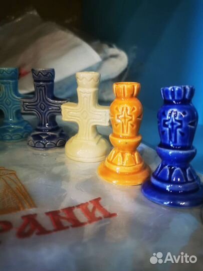 Керамический подсвечник