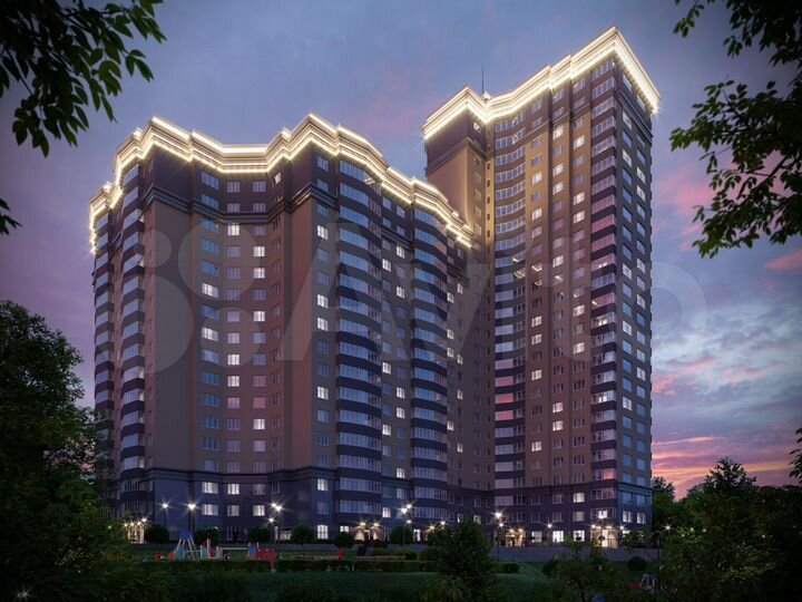 2-к. квартира, 58,5 м², 2/27 эт.