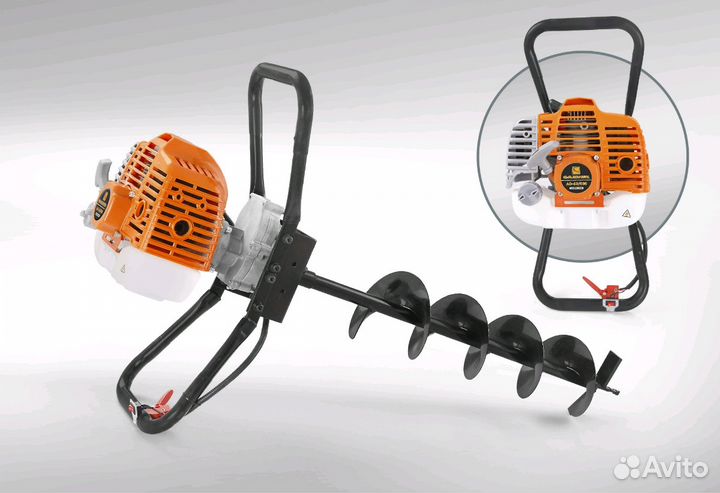 Мотобур carver