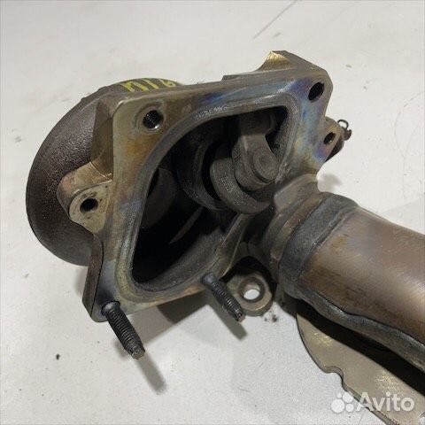 Выпускной коллектор левый Мерседес М278