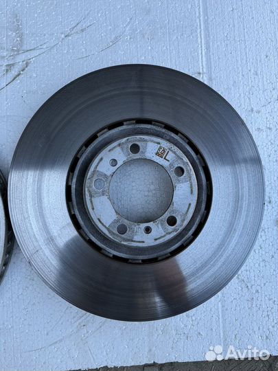 Тормозные диски колодки pscb чугунные Porsche