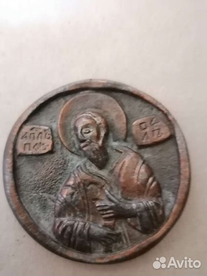 Икона бронзовая