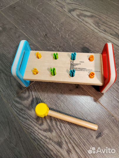 Игрушка стучалка с молоточком