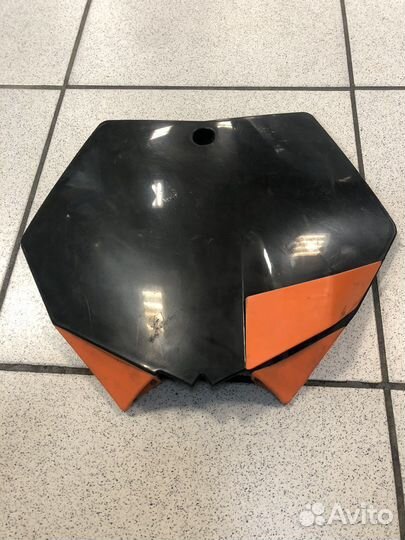 Щиток под номер KTM SX-F