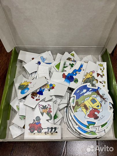 Логопедия. Игра Времена года от 3-х лет