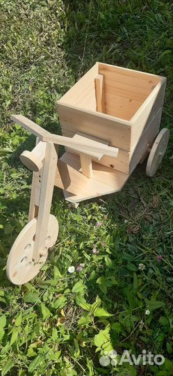 Кашпо велосипед вазон