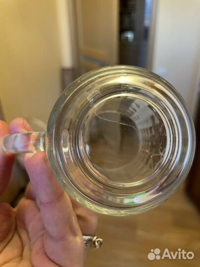 Кружка стеклянная 15шт