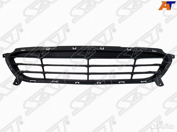 Решетка в бампер hyundai solaris 10-14
