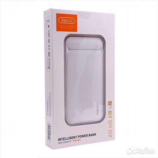 Power bank recci RPB-N03 20000mAh White