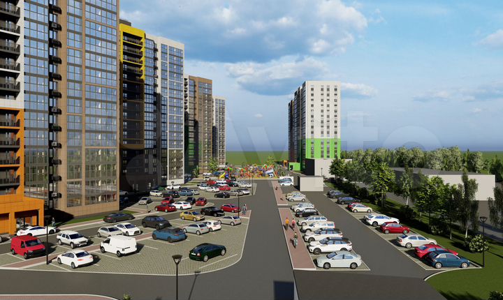 2-к. квартира, 52,4 м², 16/16 эт.