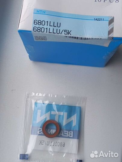 6801 2RS (LLU), подшипник NTN Япония оригинал