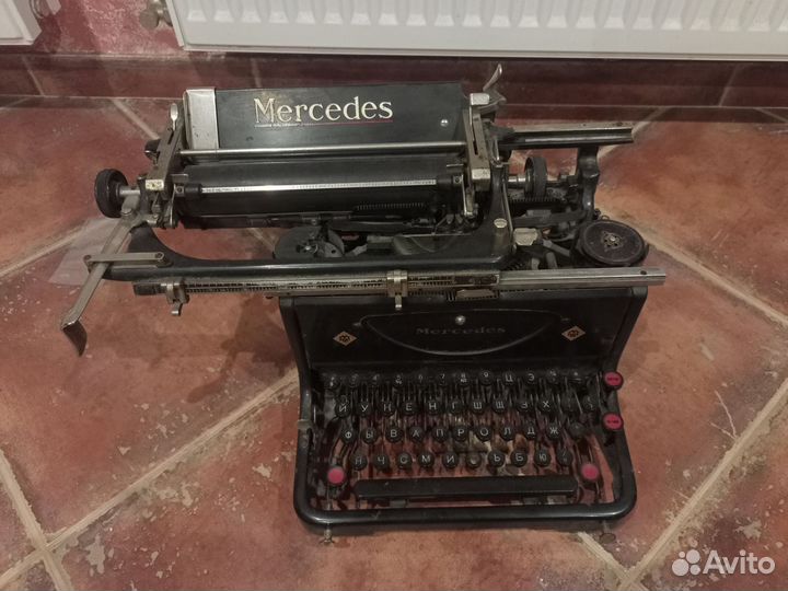 Печатная машинка mercedes