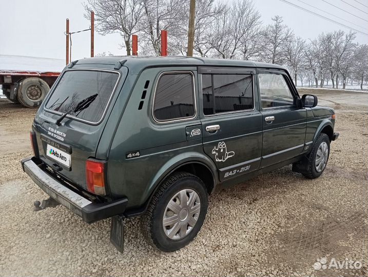LADA 4x4 (Нива) 1.7 МТ, 2011, 89 000 км
