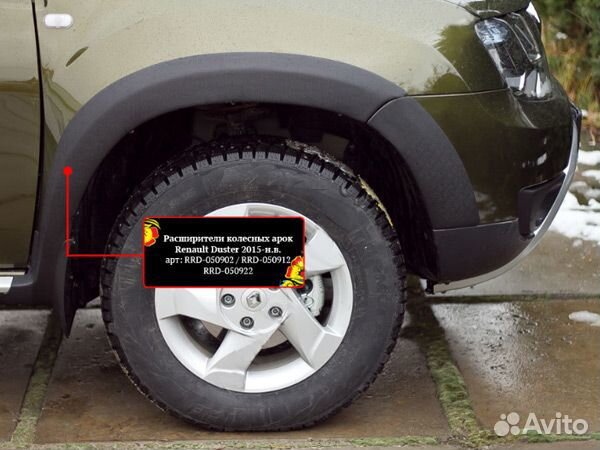 Расширитель колесной арки Renault Duster (2015