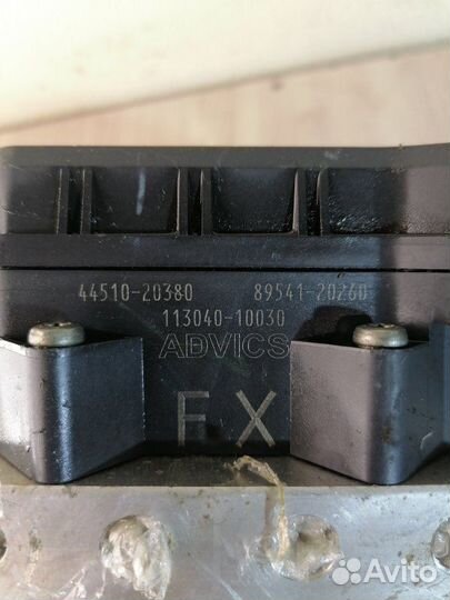 Блок abs Toyota Allion NZT260 2zrfae