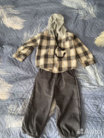 Костюм рубашка и брюки