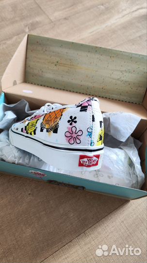 Кеды Vans 9us спанчбоб