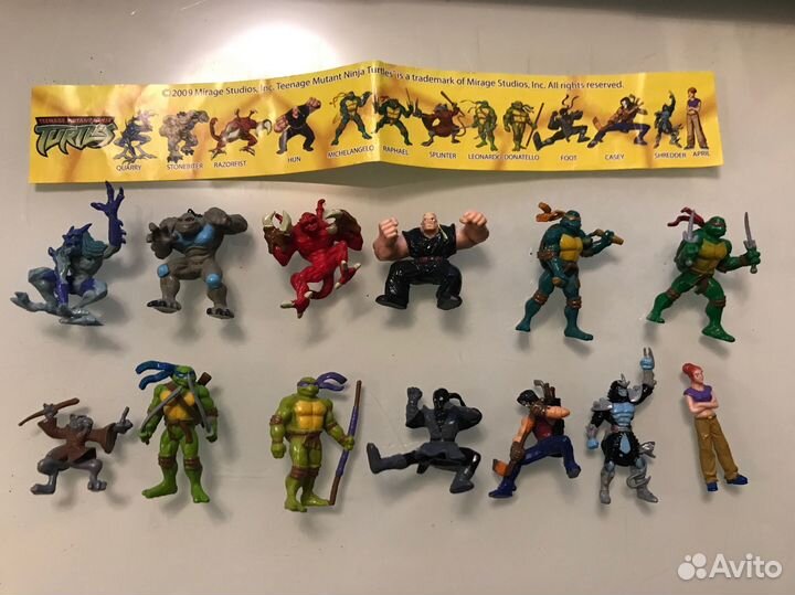 Черепашки ниндзя киндер