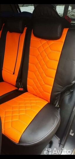 Автомобильные чехлы из экокожи 