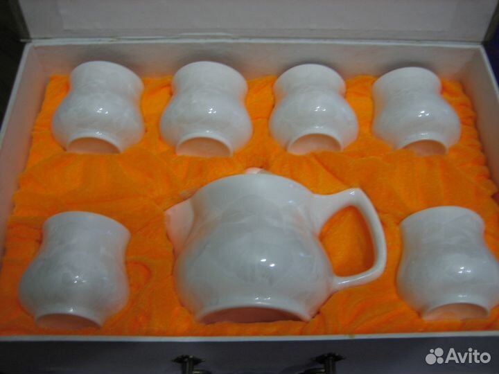 Набор чайный белый