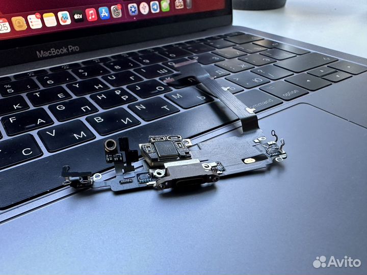 Нижний шлейф iPhone 11 pro max оригинальный