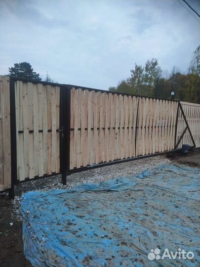 Установка заборов