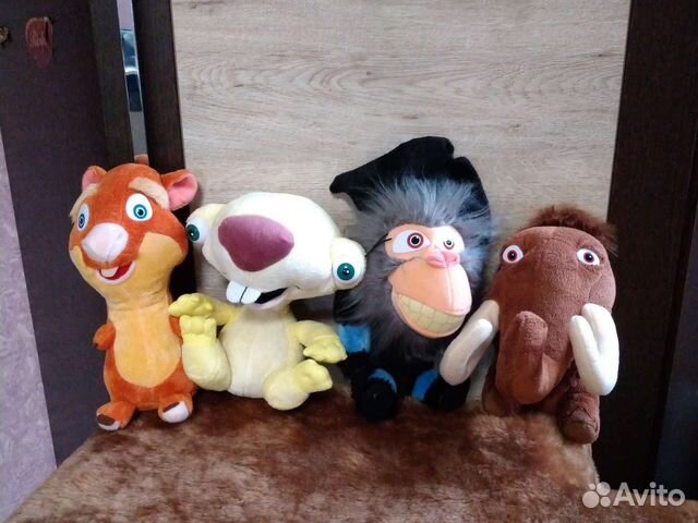 Мягкие игрушки Ледниковый период