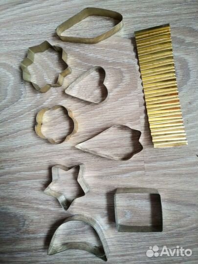 Форма для печенья набор, шприц кондитерский СССР