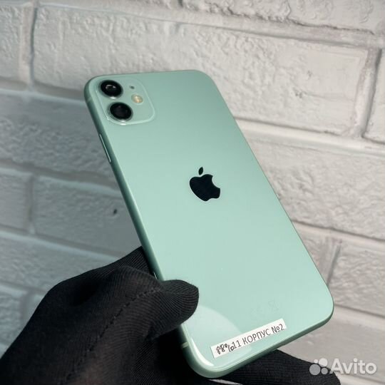 iPhone 11 корпус зеленый (ном 2)