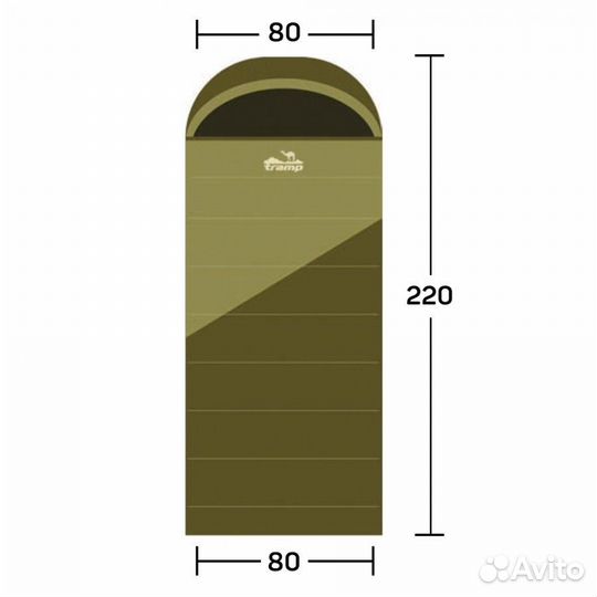 Спальник зимний -25 Kingwood Regular/Левый 