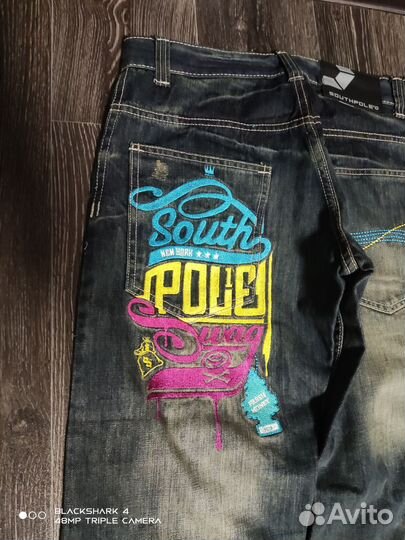 Широкие джинсы southpole