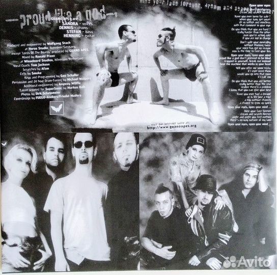 Виниловая пластинка Guano Apes proud like A GOD